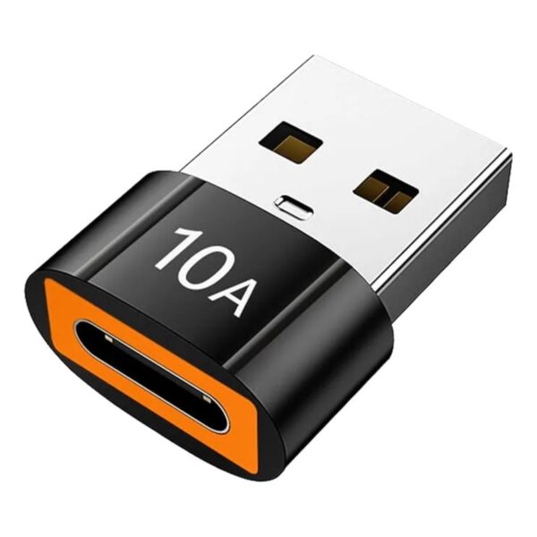 Adaptador USB-A a USB-C 200W para Carga Rápida y Transferencia de Datos