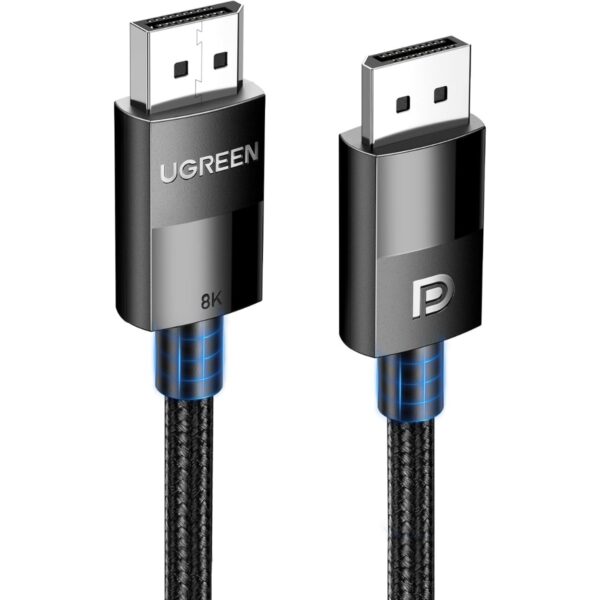 Cable DisplayPort UGREEN 1.4 8K Certificado VESA de 2 Metros