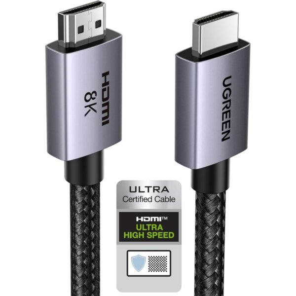 Cable HDMI UGREEN 2.1 8K Ultra High Speed de 2 Metros