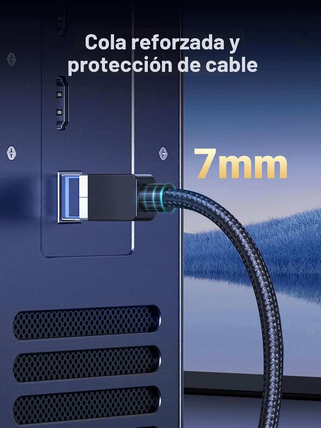 Cable Ethernet UGREEN Cat 8 RJ45 de 3 Metros - Image 4