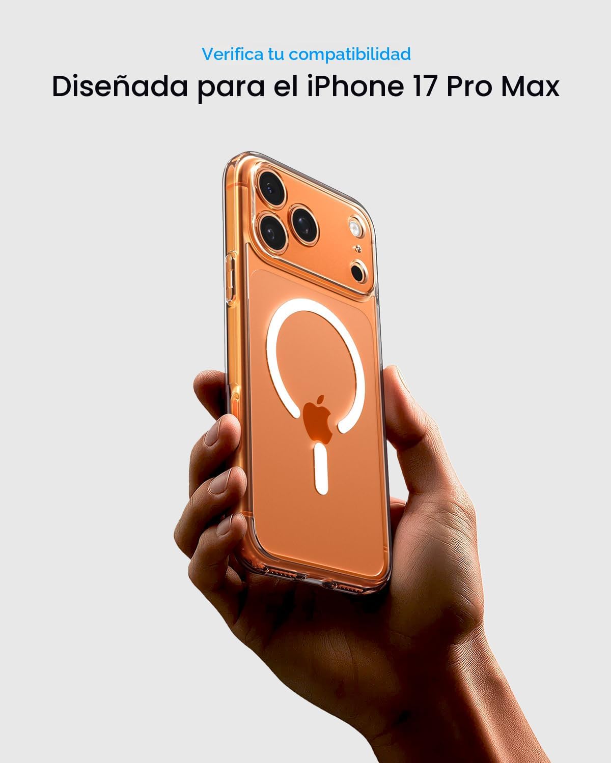 Funda Spigen Ultra Hybrid MagFit Transparente para iPhone 17 Pro Max con MagSafe - Image 2