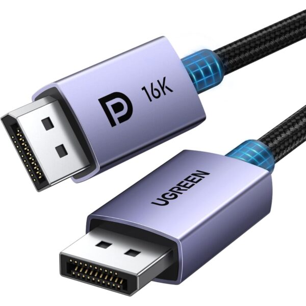 Cable UGREEN DisplayPort 2.1 16K Certificado VESA de 2 Metros