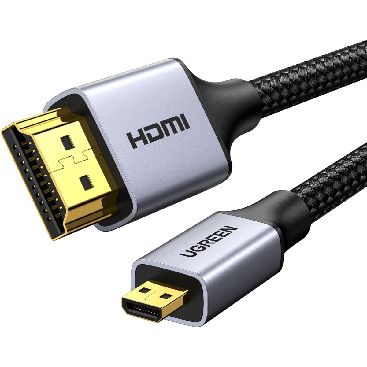 Cable UGREEN Micro HDMI a HDMI 4K 60Hz de 2 Metros